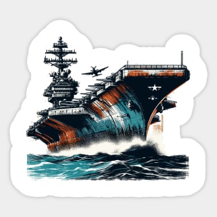 Aircraft Carrier Sticker